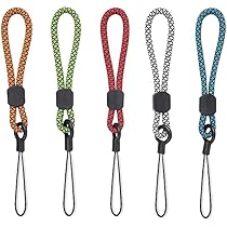 Amazon.co.jp: [wumio] スマホ リストストラップ 黒 3本セット ハンド